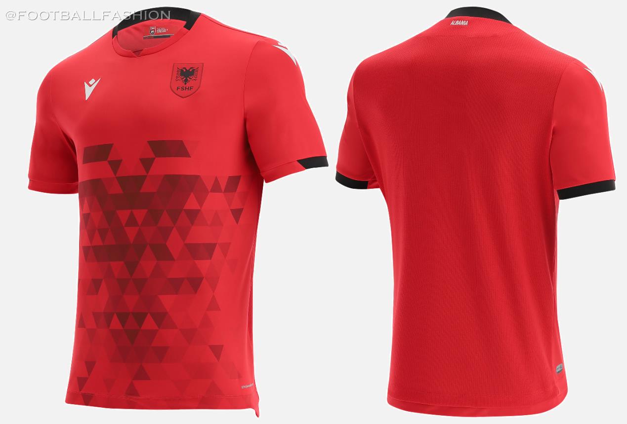 Albania 2021/22 Macron Home, Away and Third Kits - FOOTBALL FASHION