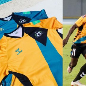Bahamas 2021 2022 hummel Home and Away Football Kit, 2021/22 Soccer Jersey, 2021-22 Shirt
