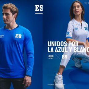 El Salvador 2021 2022 Umbro Home and Away Football Kits, 2021/22 Soccer Jersey, 2021-22 Shirt, Camiseta de Futbol 21/22