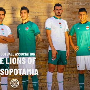 Iraq 2021 2022 Umbro Home and Away Football Kit, 2021-22 Soccer Jersey, 2021/22 Shirt