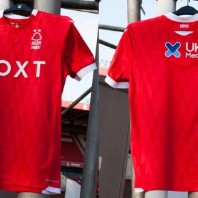 Nottingham Forest 2021 2022 Macron Home Football Kit, 2021-22 Soccer Jersey, 2021/22 Shirt