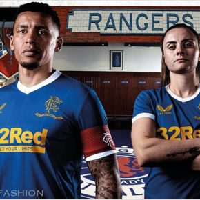Rangers FC 2021 2022 Castore Home Football Kit, 2021-22 Shirt, 2021/22 Soccer Jersey