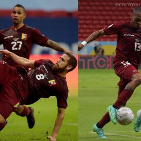 Venezuela Copa America 2021 2022 Givova Home and Away Football Kit, 2021/22 Soccer Jersey, 2021-22 Shirt, Camiseta de Futbol 21/22