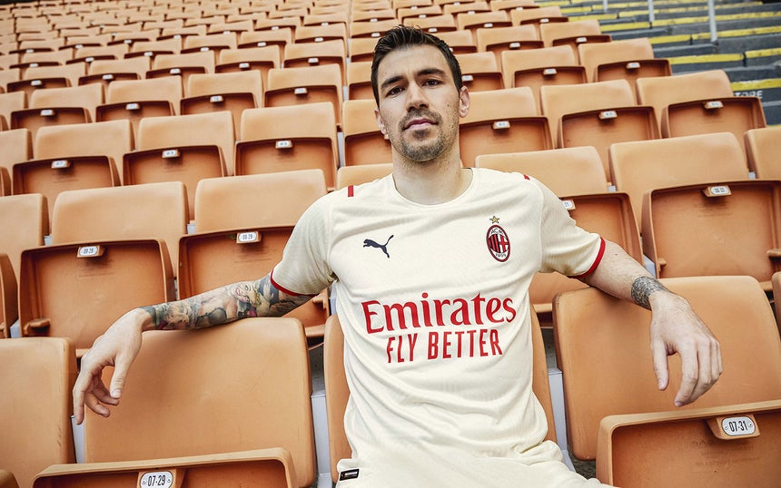 PUMA unveil AC Milan's off-white away kit for the 2021-22 season - photos