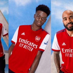 Arsenal FC 2021 2022 adidas Home Football Kit, 2021/22 Shirt, 2021-22 Soccer Jersey, Maillot, Camiseta, Camisa, Trikot, Tenue