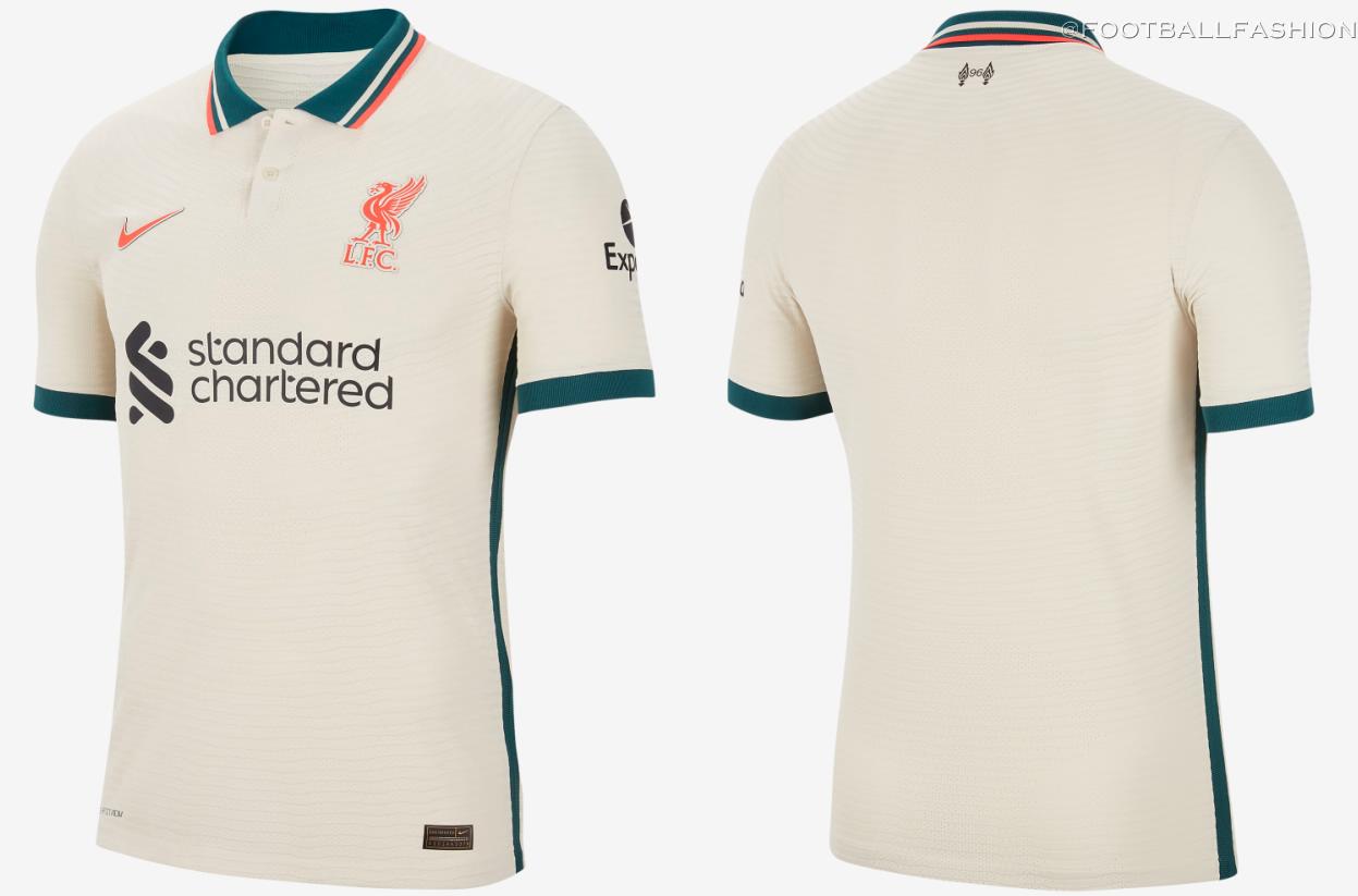 Liverpool Fc 2021 22 Nike Away Kit Football Fashion