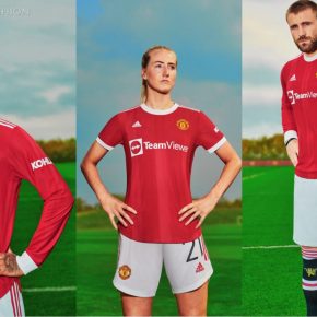 Manchester United 2021 2022 adidas Home Football Kit, 2021-22 Shirt, 2021/22 Soccer Jersey, Maillot, Camiseta 21/22, Camisa 21-22, Trikot