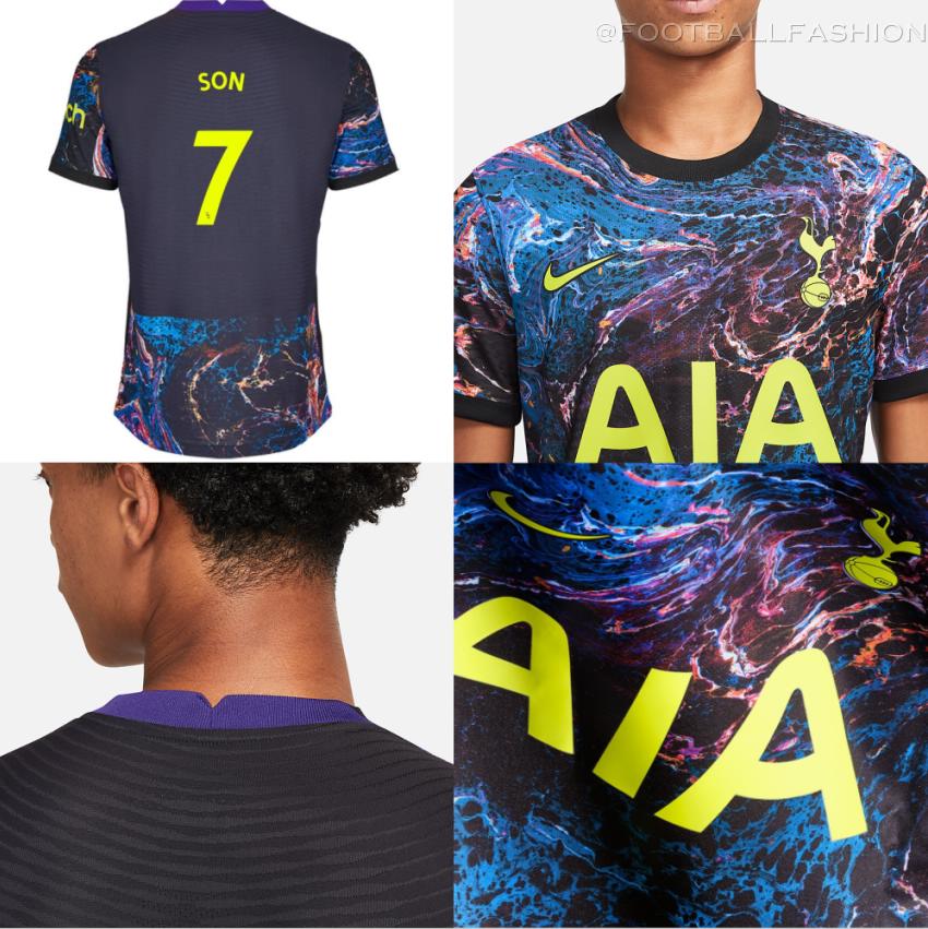 Tottenham Hotspur 2021 22 Nike Away Kit Football Fashion