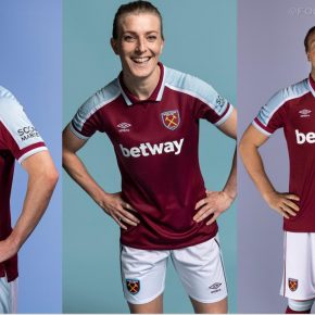West Ham 2021 2022 Umbro Home Football Kit, 2021-22 Soccer Jersey, 2021/22 Shirt, Camiseta 21-22, Maillot 21/22