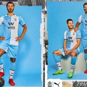 Crystal Palace 2021 2022 PUMA Third Football Kit, 2021/22 Soccer Jersey, 2021-22 Premier League Shirt