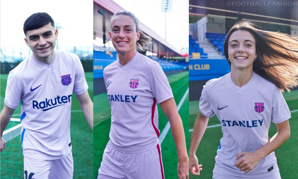 FC Barcelona 2021/22 Nike Away Kit - FOOTBALL FASHION