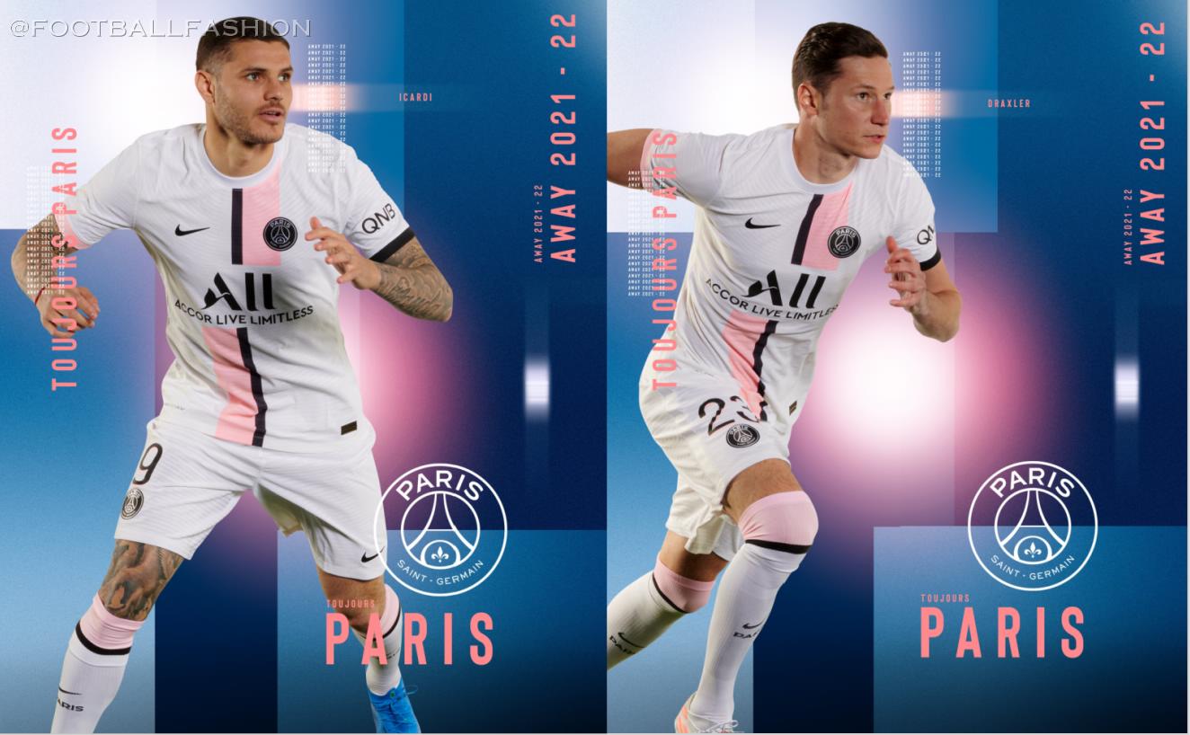 PSG kits 2023-2024 as French Ligue 1 champions unveil new away