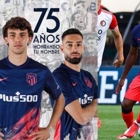 Atlético Madrid 2021 2022 Nike Away Football Kit, 2021-22 Shirt, 2021/22 Soccer Jersey, Camiseta de Futbol 21-22