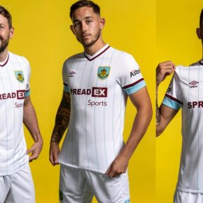 Burnley 2021 2022 Umbro Away Football Kit, 2021-22 Soccer Jersey, 2021/22 Shirt