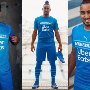Olympique Marseille 2021 2022 PUMA Third Kit, 2021-22 Soccer Jersey, 2021/22 Shirt, Maillot 21-22