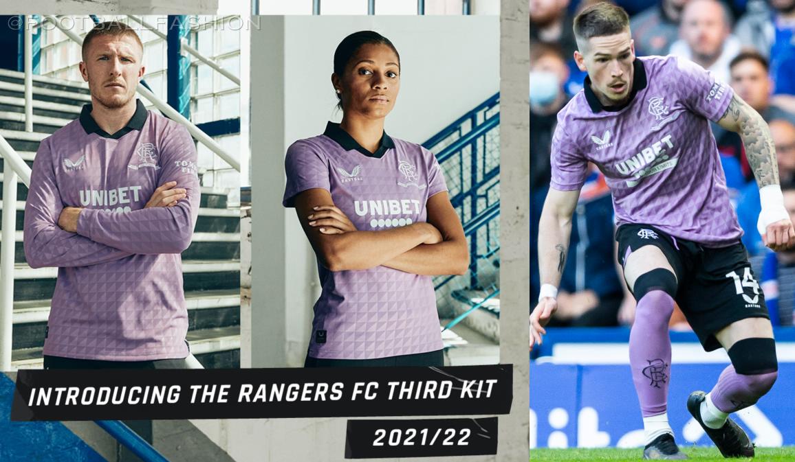 Rangers FC 2022/23 Castore Third Kit - FOOTBALL FASHION