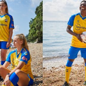 Southampton FC 2021 2022 hummel Yellow Away Football Kit, 2021-22 Soccer Jersey, 2021/22 Shirt, Camiseta 21/22