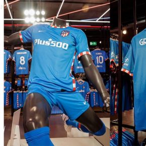 Atlético Madrid 2021 2022 Nike Third Football Kit, 2021-22 Shirt, 2021/22 Soccer Jersey, Camiseta de Futbol 21-22