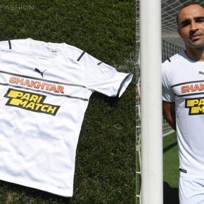 FC Shakhtar Donetsk 2021 2022 PUMA White Third Football Kit, 2021-22 Shirt, 2021/22 Soccer Jersey, Camisa 21-22