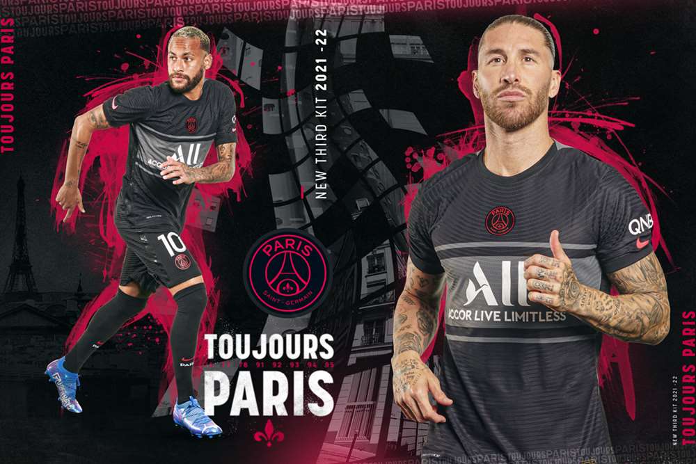 Paris Saint-Germain 2021-22 Kits