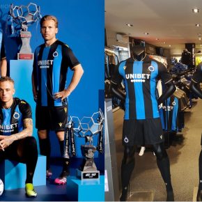 Club Brugge 2021 2022 Macron Football Shirt, 2021-22 Soccer Jersey, 2021/22 Kit, Tenue, Maillot 21-22