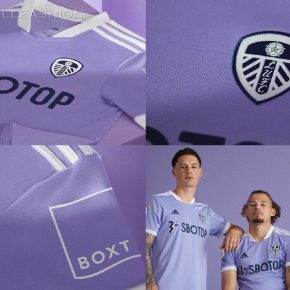 Leeds United 2021 2022 adidas Purple Third Football Kit, 2021-22 Soccer Jersey, 2021/22 Shirt, Camiseta 21-22