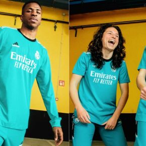 Real Madrid 2021 2022 adidas Green Third Football Kit, 2021-22 Soccer Jersey, 2021/22 Shirt, Camiseta de Futbol 21/22, , Camisa 21/22, Trikot, Maillot, Dres