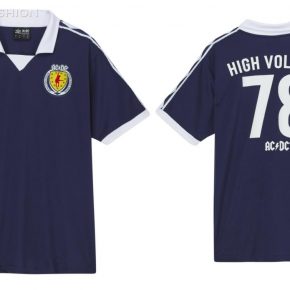 AC/DC x Umbro 1978 Retro Soccer Jersey, Football Kit, Shirt