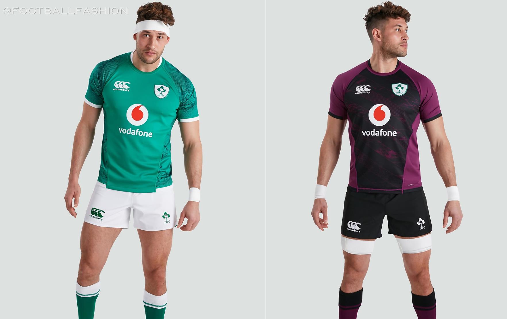 Ireland Canterbury and Away Kits - FASHION