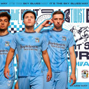 Coventry City 2021 2022 hummel Home and Away Football Kit, 2021-22 Soccer Jersey, 2021/22 Shirt