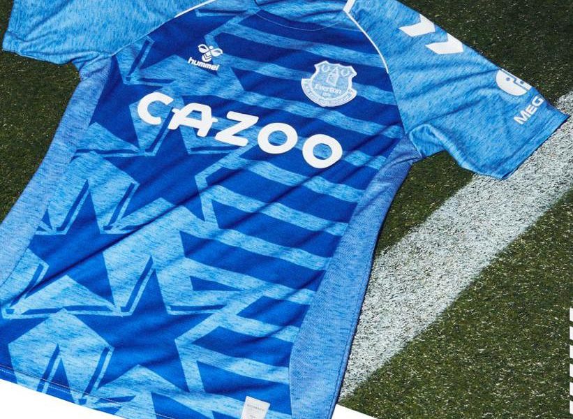 【新品未使用】Everton 2021シーズン 3rdユニフォーム hummel EVERTON 2021 2022 THIRD SHIRT FOOTBALL SOCCER JERSEY HUMMEL