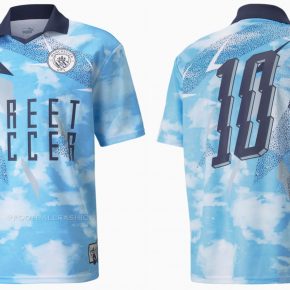 Manchester City x PUMA 2021 2022 Street Soccer Jersey, 2021-22 Football Kit, 2021/22 Shirt, Maillot 21-22, Camiseta 21/22, Camisa