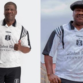 Reissue: Orlando Pirates 1997 adidas Home Soccer Jersey, Football Kit, Shirt