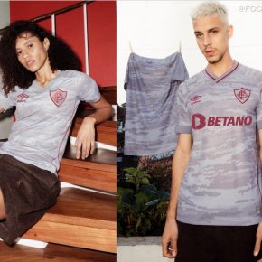 Fluminense 2021 2022 Umbro Third Football Kit, 2021-22 Soccer Jersey, 2021/22 Shirt, Camisa 21-22