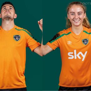 Republic of Ireland 2021 2022 Umbro Away Football Kit, 2021-22 Soccer Jersey, 2021/22 Shirt