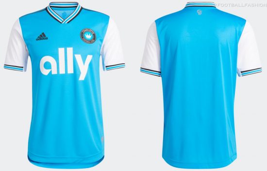 Charlotte FC 2022 2023 adidas Home Soccer Jersey, 2022/23 Football Kit, 2022-23 Shirt, Camiseta de Futbol 22-23