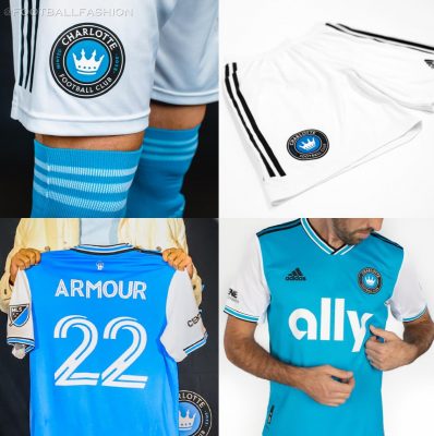 Charlotte FC 2022 2023 adidas Home Soccer Jersey, 2022/23 Football Kit, 2022-23 Shirt, Camiseta de Futbol 22-23