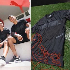 Club Atlético Independiente 2021 2022 PUMA Third Football Kit, 2021-22 Soccer Jersey, 2021/22 Shirt, Camiseta Tercera Negra 21/22