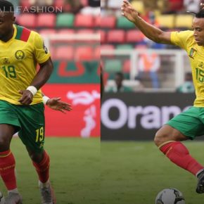 Cameroon AFCON 2021 2022 le coq sportif Away Football Kit, Soccer Jersey, Shirt, Maillot Cameroun CAN 2021