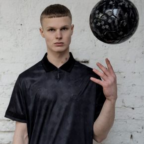 New Order x Umbro 2022 Blackout Soccer Jersey, Football Kit, Shirt