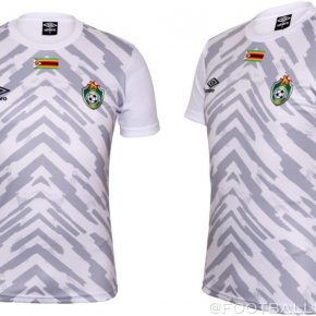 Zimbabwe AFCON 2021 2022 Umbro Third Football Kit, 2021/22 Shirt, 2021-22 Soccer Jersey