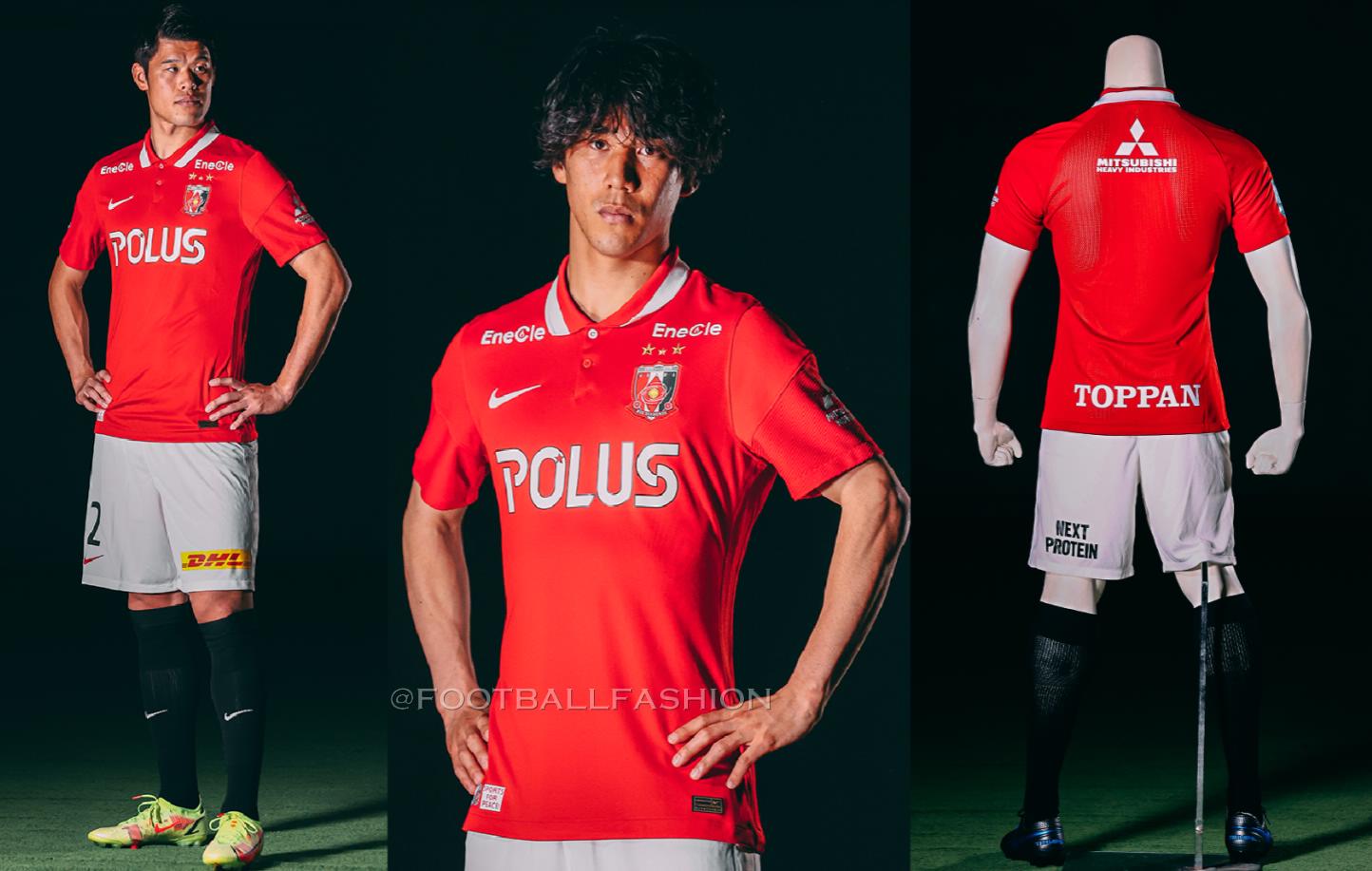 Urawa Reds 2022 Nike Home and Away Kits - FOOTBALL FASHION