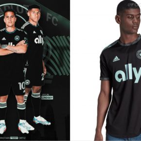 Charlotte FC 2022 2023 adidas Away Soccer Jersey, 2022/23 Football Kit, 2022-23 Shirt, Camiseta de Futbol 22-23