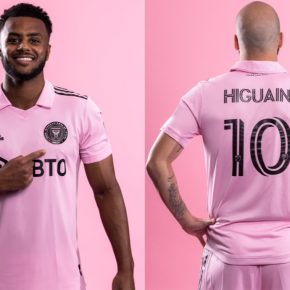Inter Miami Pink 2022 2023 adidas Home Soccer Jersey, 2022/23 Football Kit, 2022-23 Shirt, Camiseta de Futbol 22-23