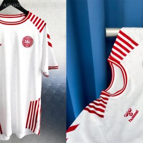 Denmark 2022 hummel BLS Hafnia Football Kit, Soccer Jersey, Shirt, landsholdstrøje - hjemmebane, udebane
