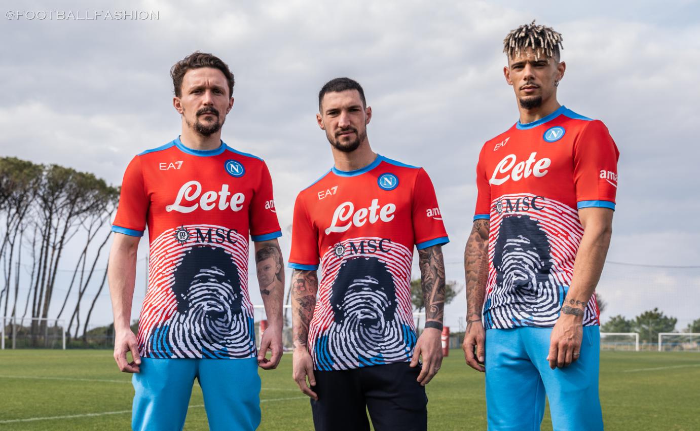 Maglia/shirt/camiseta Napoli Europa League Maradona