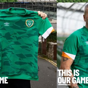 Republic of Ireland 2022 2023 Umbro Home Football Kit, 22/23 Soccer Jersey, 2022/23 Shirt