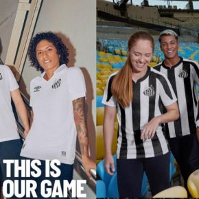 Santos FC 2022 2023 Umbro Home and Away Football Kit, 2022-23 Soccer Jersey, 2022/23 Shirt, Camisa 22/23