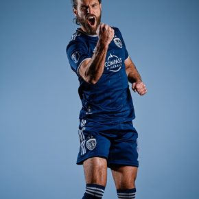 Sporting Kanasas City 2022 2023 adidas Away Soccer Jersey, 2022/23 Football Kit, 2022-23 Shirt, Camiseta de Futbol 22-23