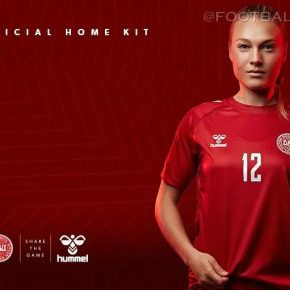 Denmark EURO 2022 hummel Football Kit, Soccer Jersey, Shirt, landsholdstrøje, DBU hjemmebane, Danmark udebane